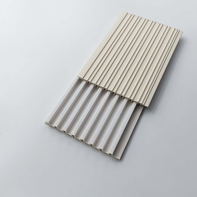 Wood Decking PVC Modern Waterproof WallPaper Grey wpc wall decking cladding Wall wpc wall wallpaper decoration