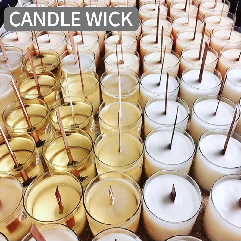 Factory Paraffin Wax Coated Cotton Candle Wicks Smokeless Wicks DIY Candles Making Supplies Candle Accessories Wax Core