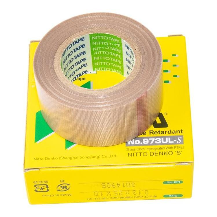 100% Genuine Guaranteed Japan Original Nitto Tape High Temperature Safety Fireproof Sealing Tap Stable Insulation Heat Ptfe Tape