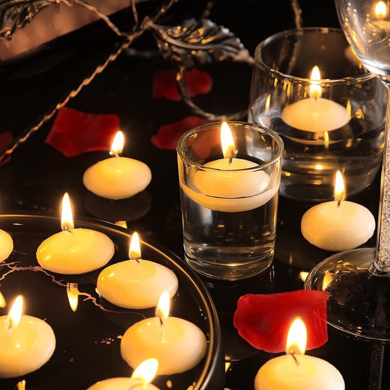 Wholesale Activated Floating Candles For Wedding Decoration Centerpiece Candle Holders Floating Candle