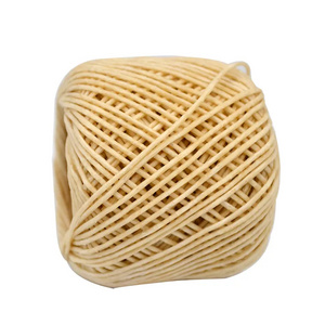 Factory Sale Healthy Wood-Wick Candle Making 100% Organic Hemp Wick With Natural Beeswax Coating