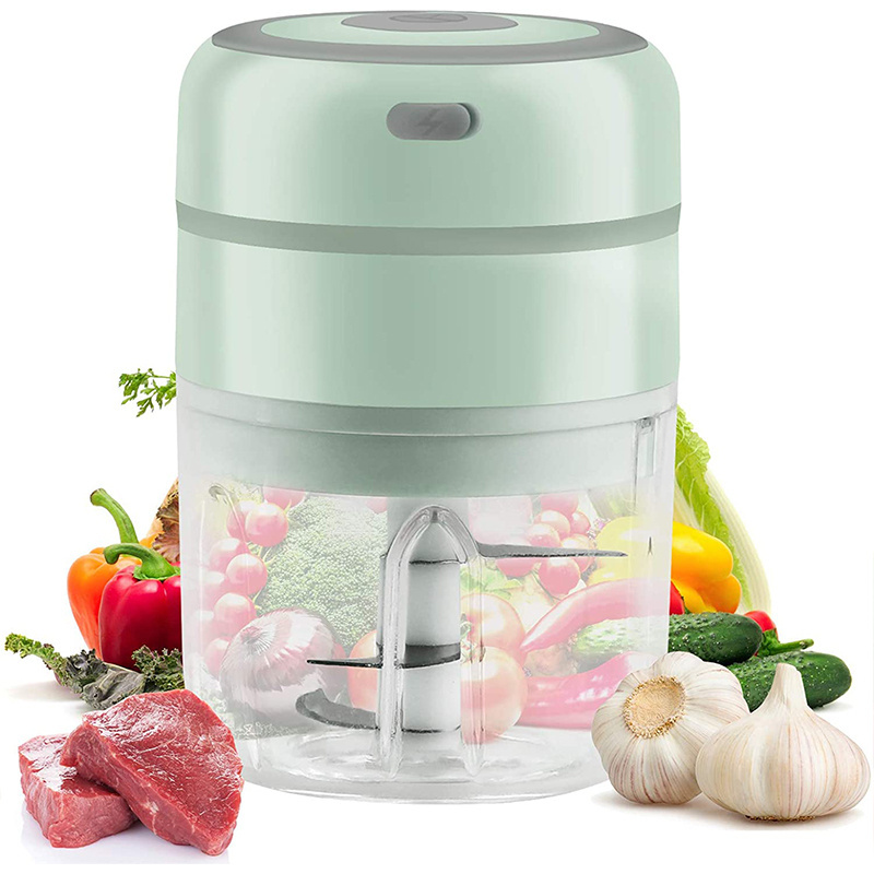 Hot Selling Diverse Colors Electric Wireless Smart Fruit Vegetable Food Grinder Garlic Chopper