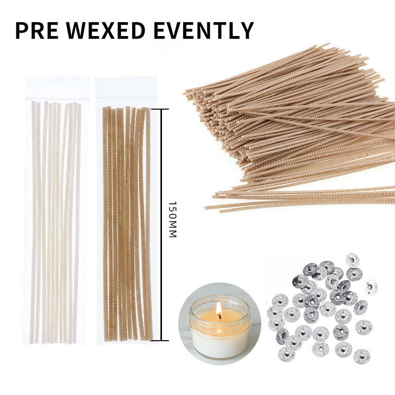 Wholesale ECO 100% Pure Cotton Smokeless Candle Wicks Candle Accessories For Candle Making