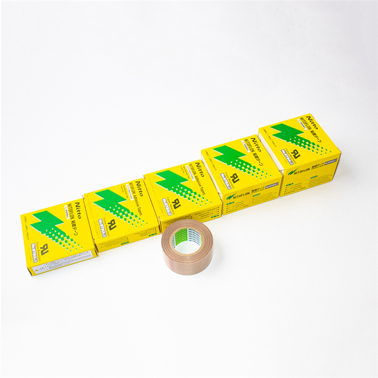 100% Genuine Guaranteed Japan Original Nitto Tape High Temperature Safety Fireproof Sealing Tap Stable Insulation Heat Ptfe Tape