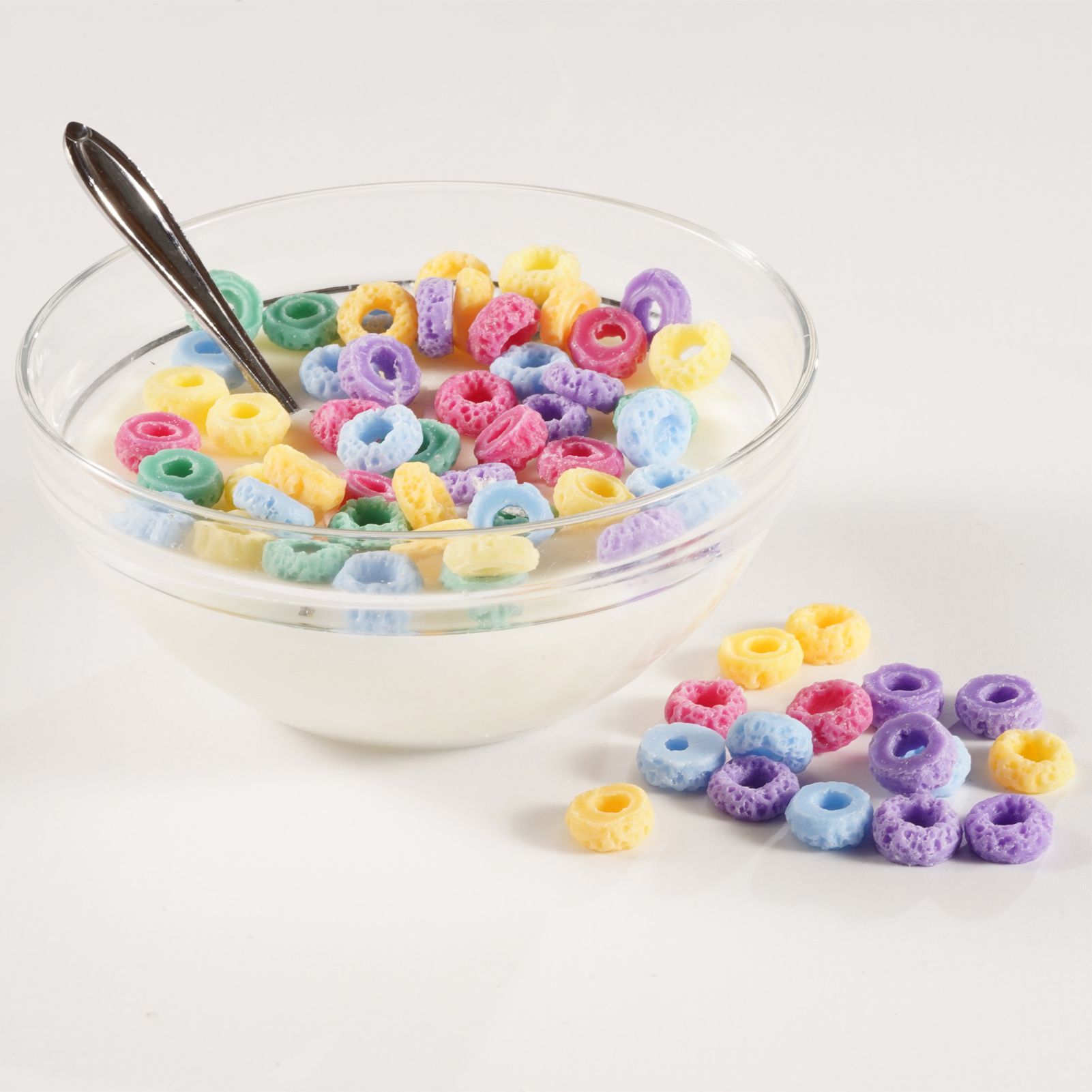 Wholesale Hot Seller Fruit Loops Cereal Candle bowl , HandMade Scented Cereal Candle