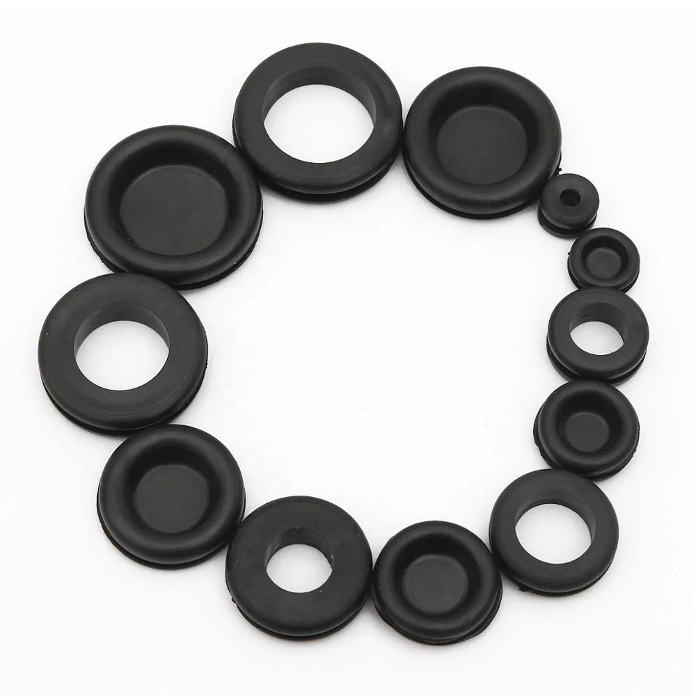 Custom Waterproof Oval Rubber Grommets Automotive Rubber Cable Grommets