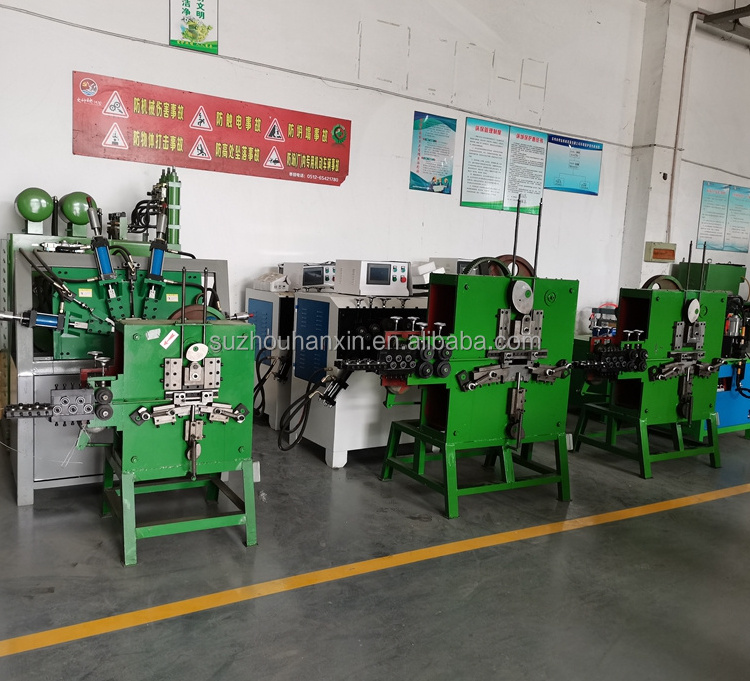 Full automatic 9 Type Open Close Metal screw eye hook bolt making machine