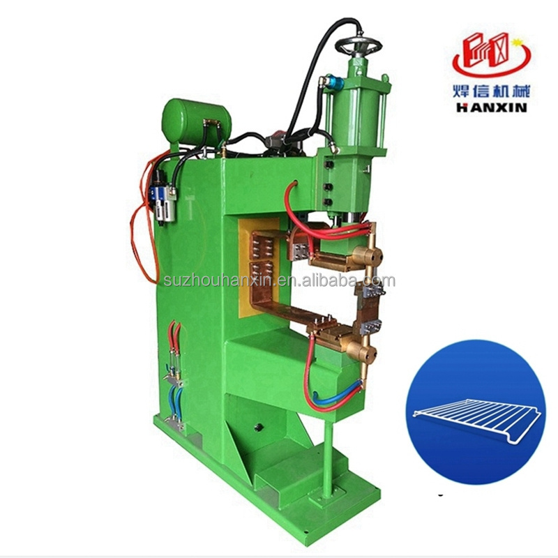 Resistance metal grid basket shelf steel shelf rack wire spot welding machine