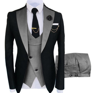 Classic Men'S Top Men'S Double Breasted Wedding Suits For Groom