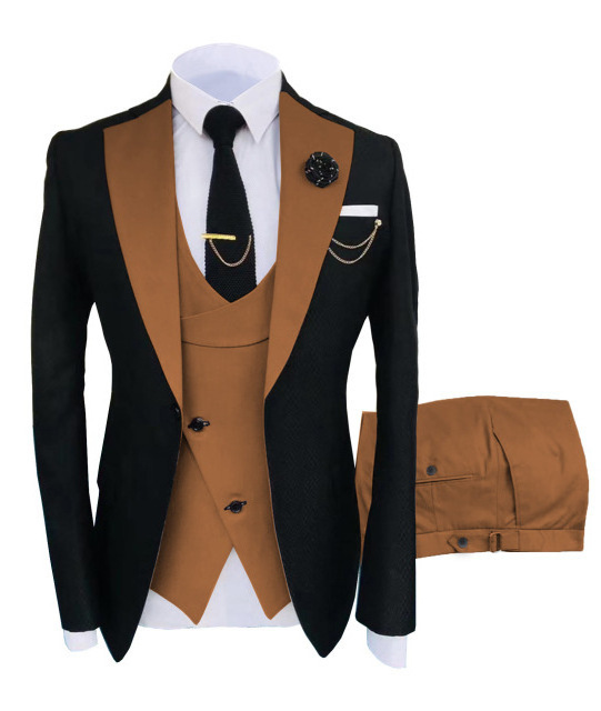 Classic Men'S Top Men'S Double Breasted Wedding Suits For Groom