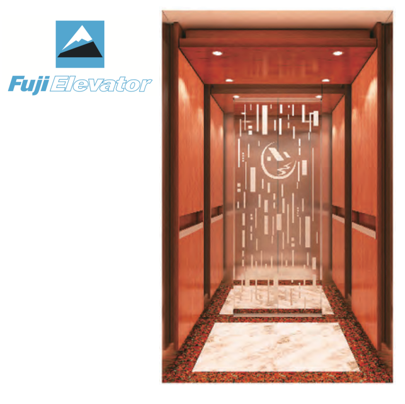 Safe And Reliable High Quality Small Home Elevator Customized Traditional Glass Building Style Graphic Office Technical Parts