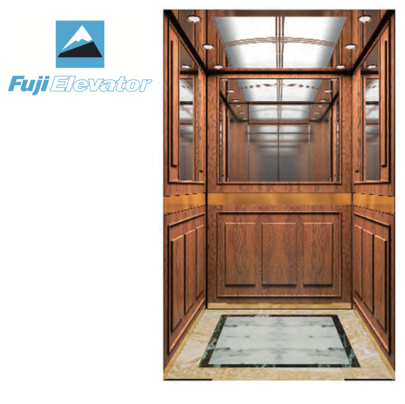 Safe And Reliable High Quality Small Home Elevator Customized Traditional Glass Building Style Graphic Office Technical Parts