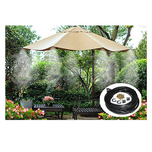 Balidao Multifunctional Solar Umbrella Replacement Canopy Outdoor Fan Gazebo Mister System Portable For Garden