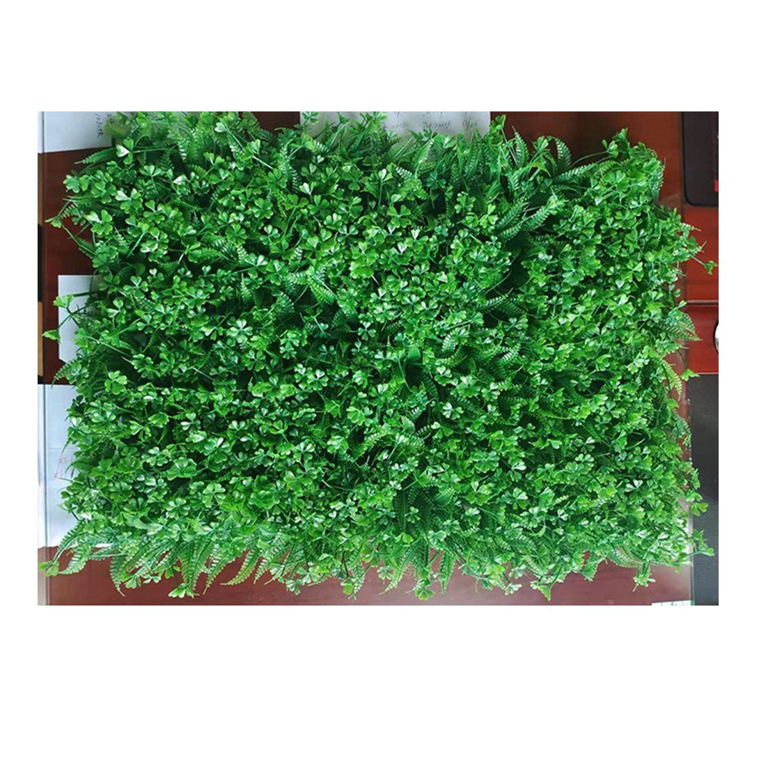 Brand new Preserved Decorative Artificial For Decoration Hanging Plant Green Grass Moss Boxwood Hedge Wall Panels