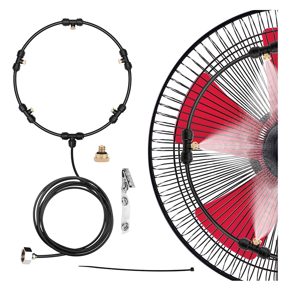 Balidao Brand New System Patio Outdoor Gazebo Ceiling Fan Misting Fans Outside For Cooling