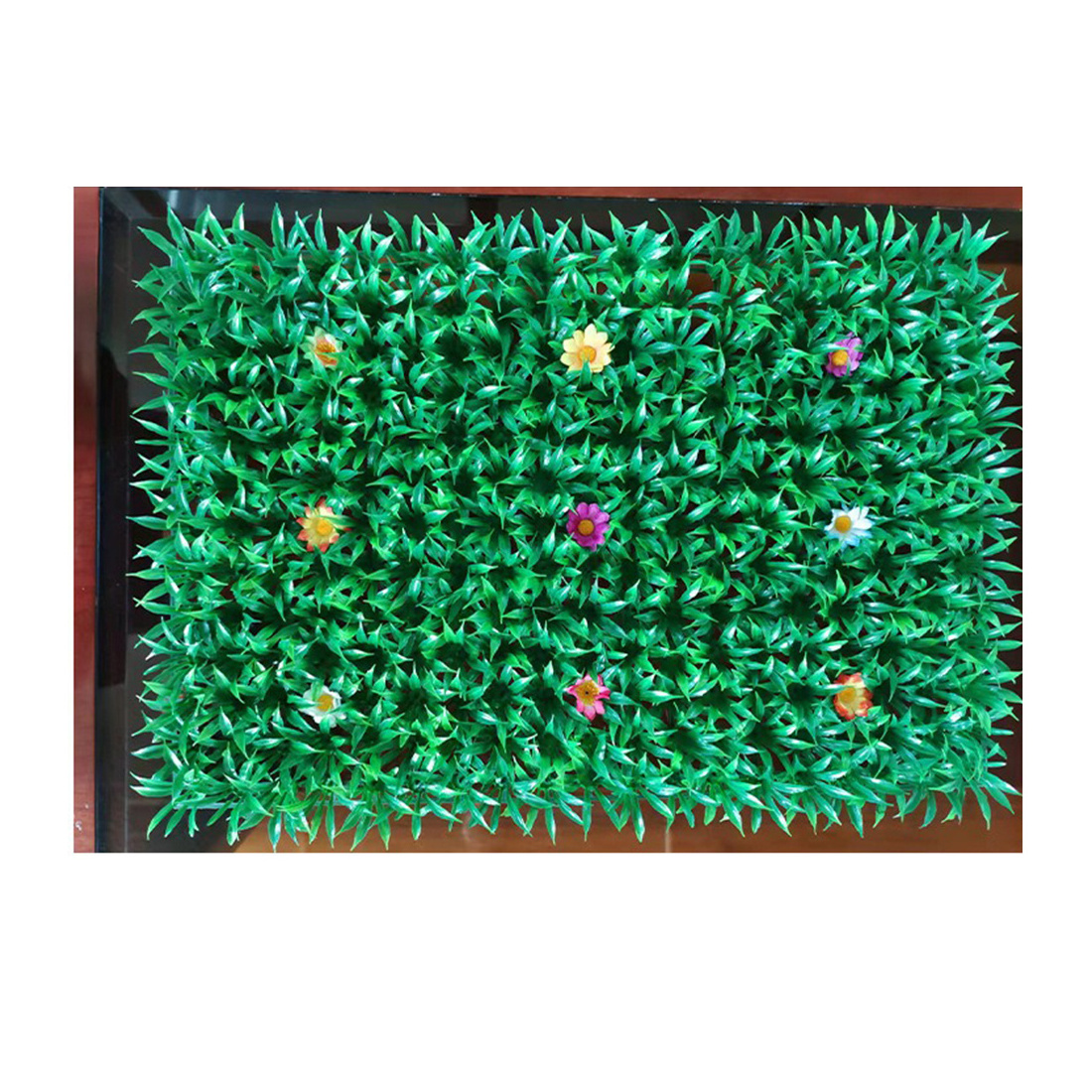 Professional Decorative Christmas Decoration Moss Balls Outdoor Diy Artificial Green Grass Wall Roll for wholesales