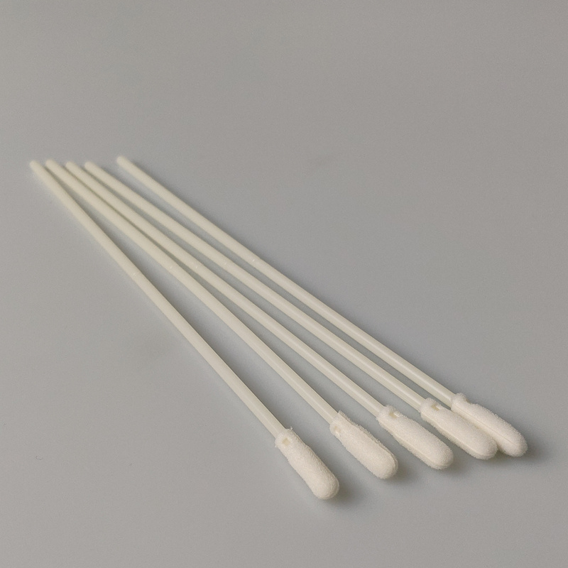 Sample Gathering Swab Foam Tipped Disposable Swab with Breakpoint 80mm