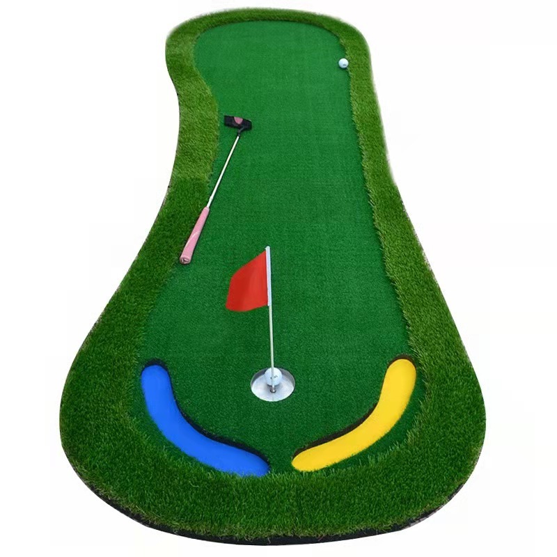 Bigfoot Golf Course Indoor Putting Green  Mini Golf Training Net Golf Swing Training