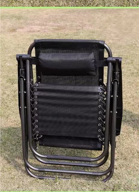 Adjustable Foldable Outdoor Indoor Leasure Reclining Relax Folding  Beach Mesh Lounge Recliner Chair