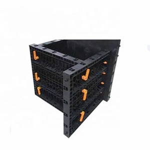 Plastic column concrete formwork shuttering panel accessories for construction materials