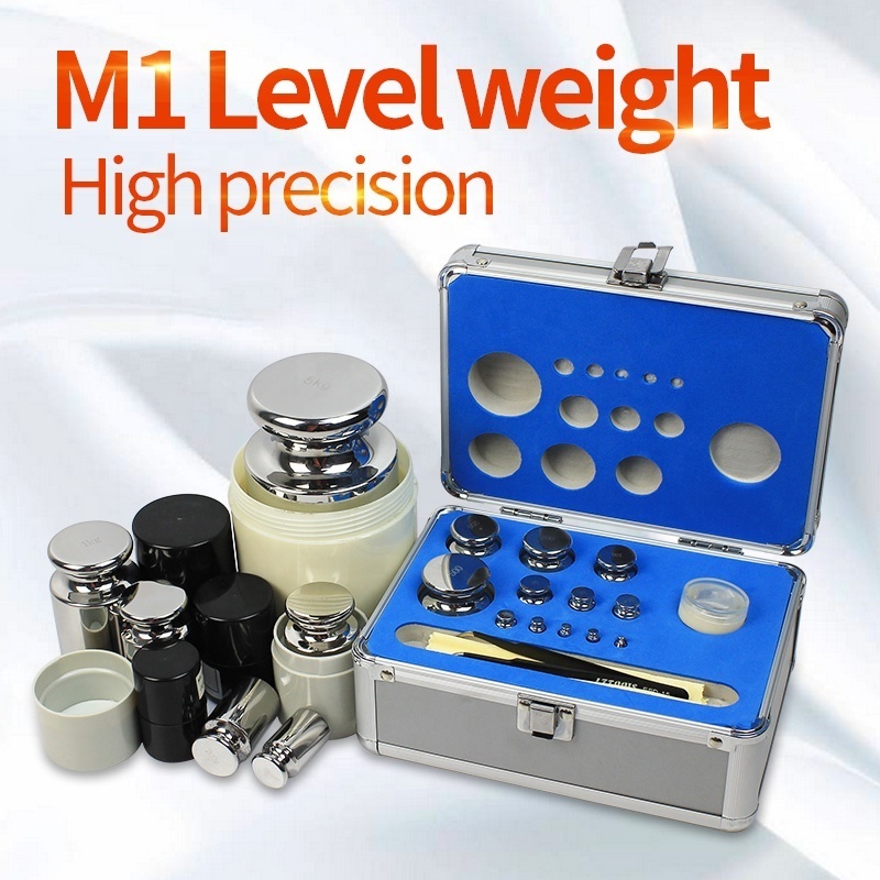 NVK F1 M1 Class 50g 200g 500g 1kg 2kg 5kg Stainless Steel Weight Standard Weights for Calibration