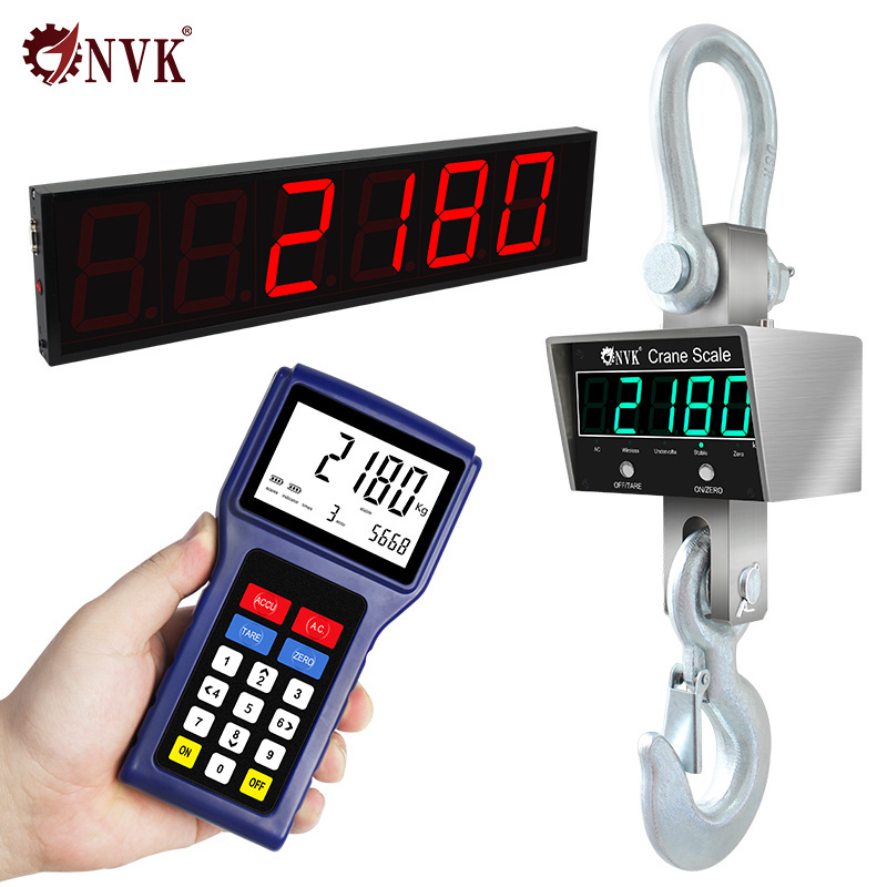 NVK OCS 300kg Hanging Hook Digital Scale 3T 10Ton Stainless Steel Electric Scale Crane For Industry