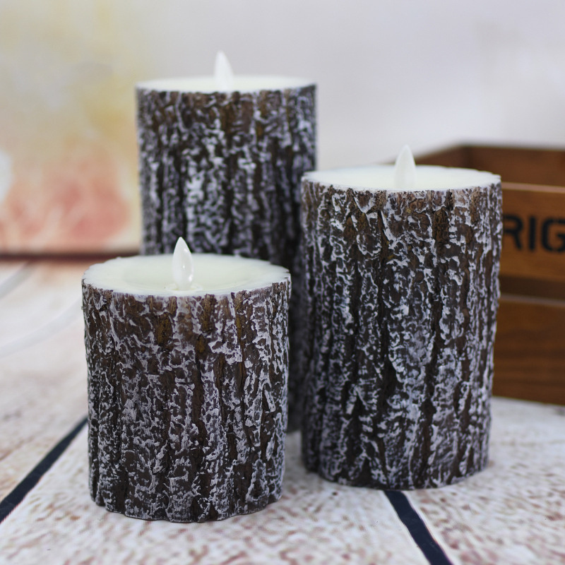 Cheap Price Pine Tree Appearance Romantic Atmosphere Proposal Remote Control Led Candle Light