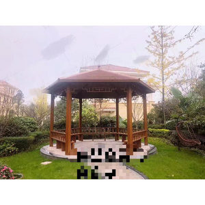 Hot Sale outdoor gazebo ceiling fan outdoor kids gazebo Aluminum alloy pavilion