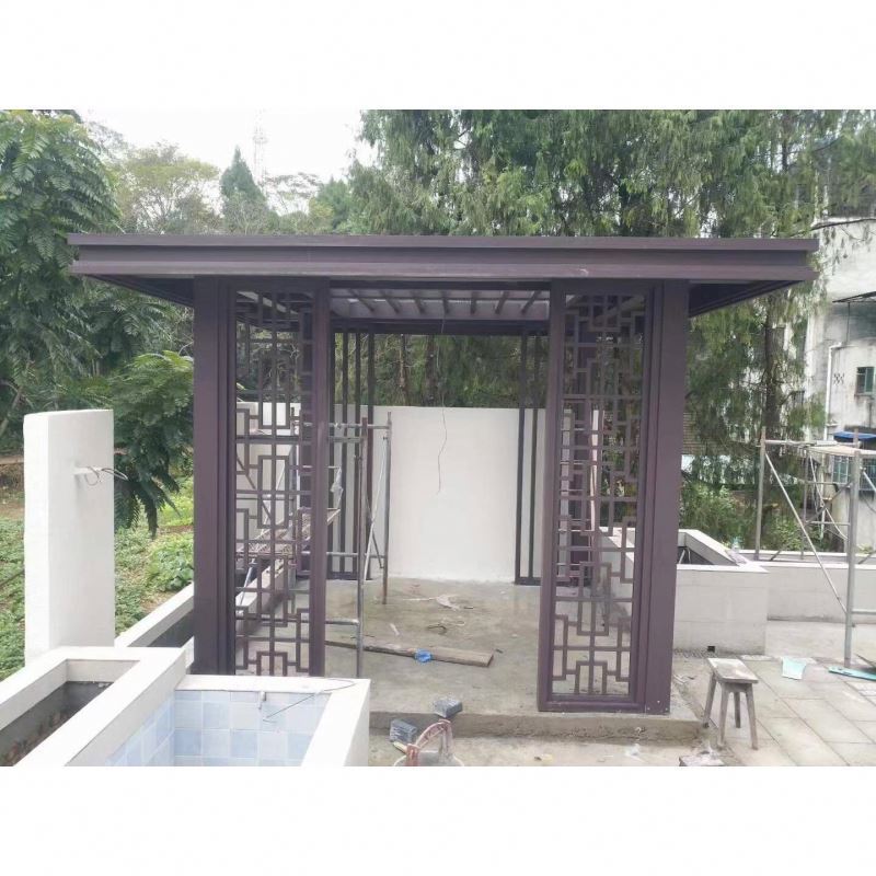 Chinese Style Pavilion Tent Gazebos Tent aluminum alloy Gazebo For Club Outdoor Waterproof