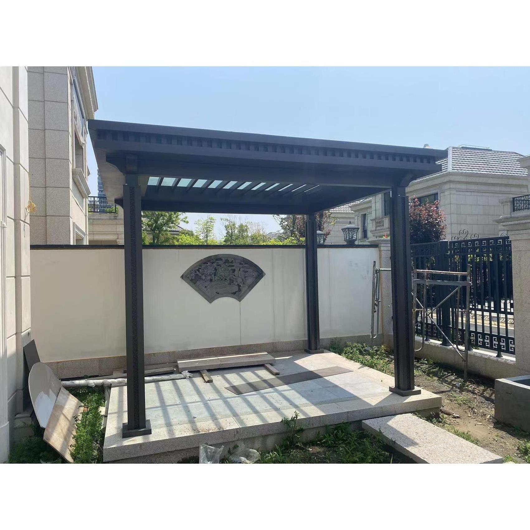 Low Price 3x3 pergolas and gazebos outdoor outdoor cedar gazebo Aluminum alloy pavilion