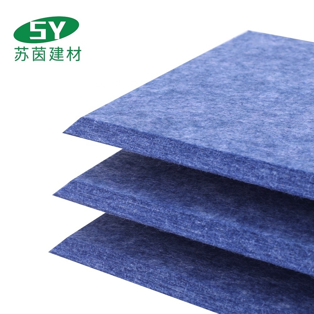 Soundproof PET Acoustic Panels High Quality Polyester Acoustical Ceiling Tiles