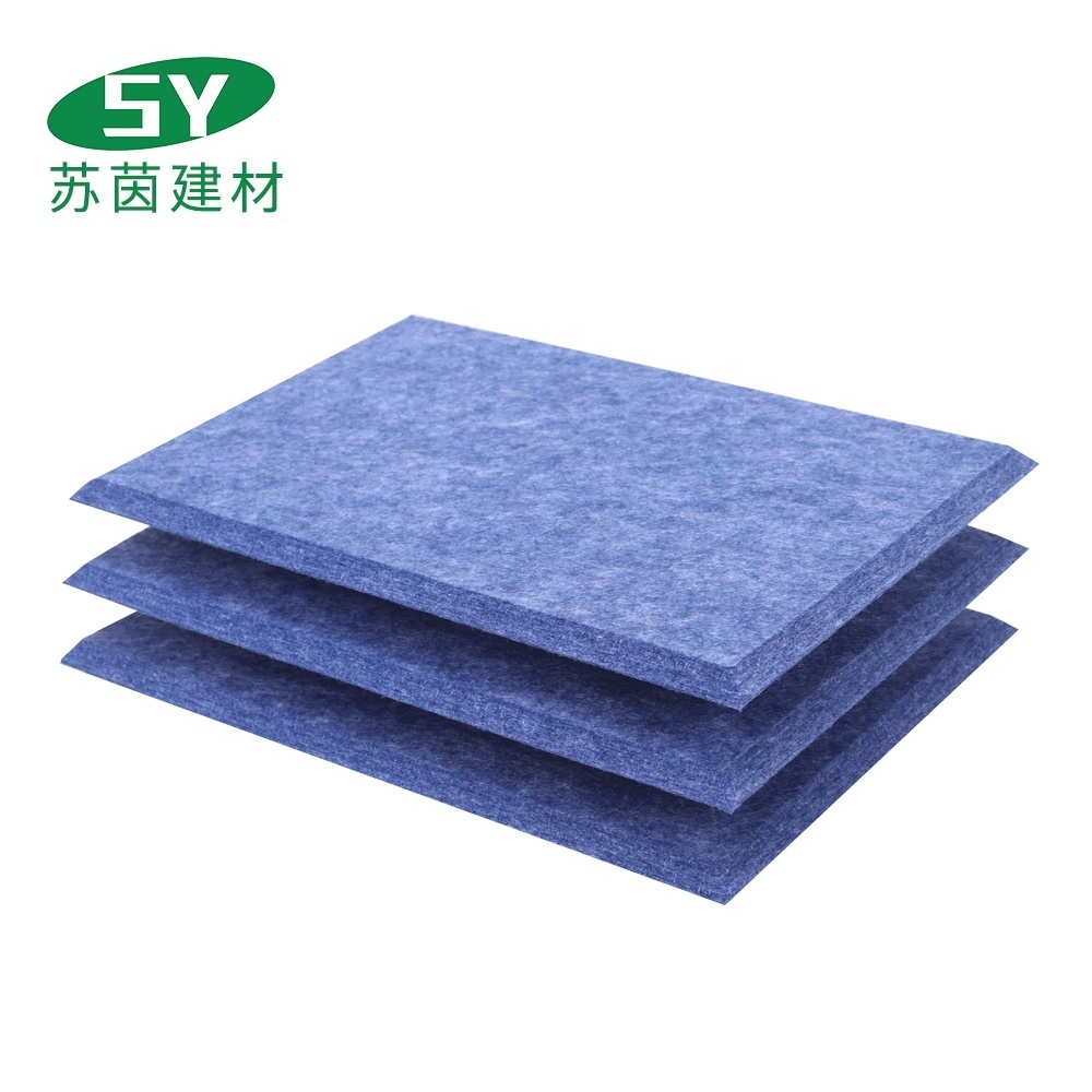 Soundproof PET Acoustic Panels High Quality Polyester Acoustical Ceiling Tiles