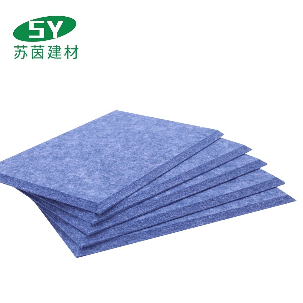 Soundproof PET Acoustic Panels High Quality Polyester Acoustical Ceiling Tiles