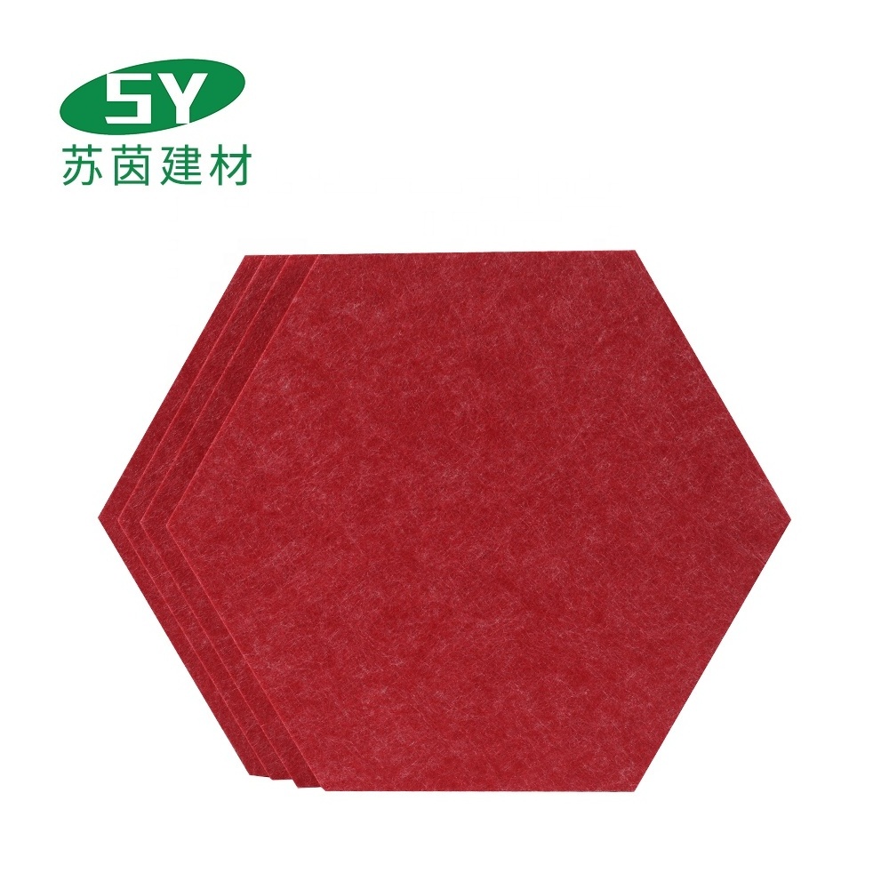 Soundproof Polyester PET Felt Acoustic Panels Fabric Wrapped Office Partition Portable Acoustic Screens Room Dividers