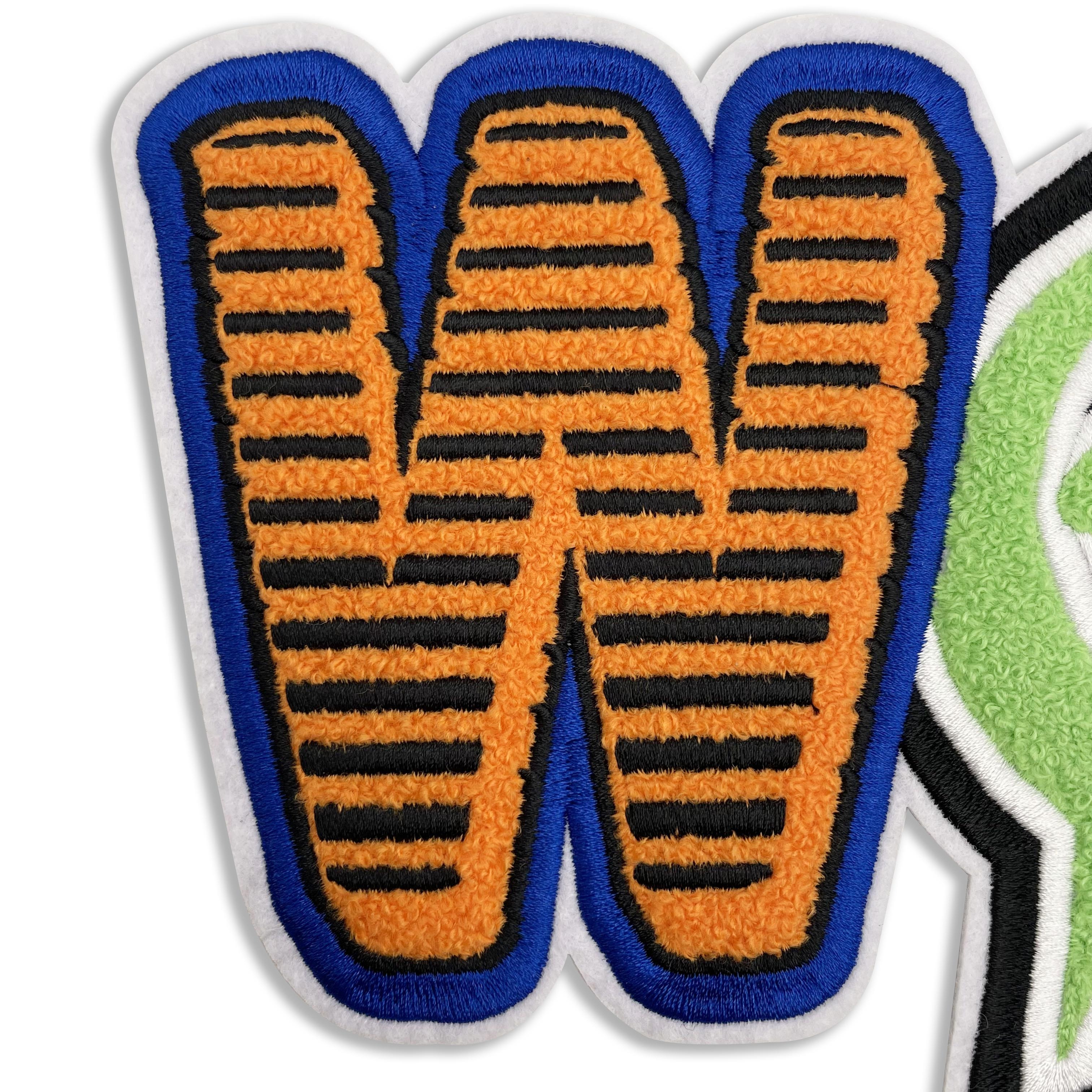 Custom Colored Chenille Letter Ironing Patches Colored LOGO Chenille Patches for Clothing Jackets and Hats