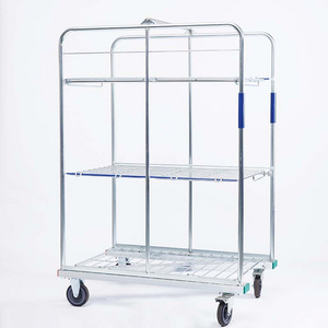 Wholesale Transport Platform Cage Cargo Supermarket Warehouse Logistics Trolley