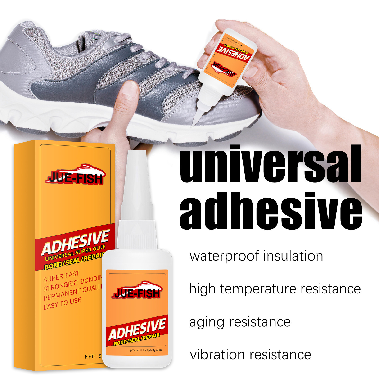 Professional super glue adhesive strong self adhesive shoe Oily crude glue shoe repair Waterproof oily glue