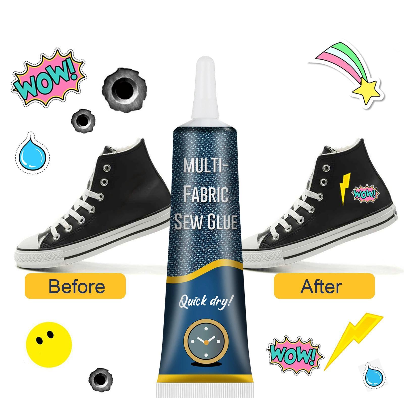 2023  Factory hot selling 50ml fabric glue for clothes and shoes eco-friendly High Quality Liquid Sewing Solution fabric