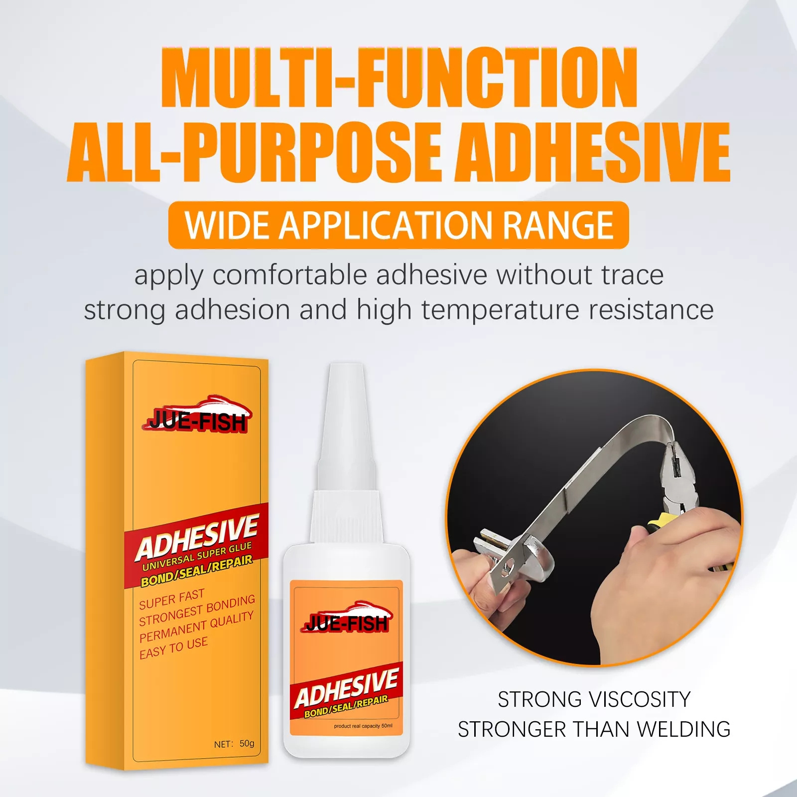 High quality Professional multipurpose super glue adhesive strong super fast strongest bonding permanent quality shoe glue