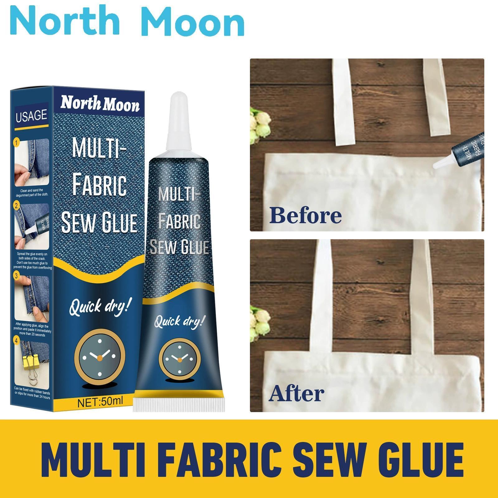 Factory direct sale multi-fabric sew glue waterproof fabric glue special for clothes Jeans shoes