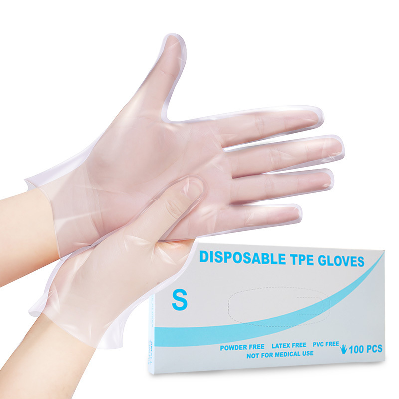 2021 New Product TPE gloves disposable plastic gloves disposable for house cleaning