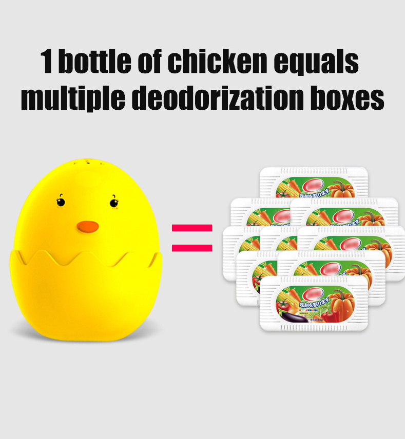 Chicken deodorant for Refrigerator In addition to formaldehyde