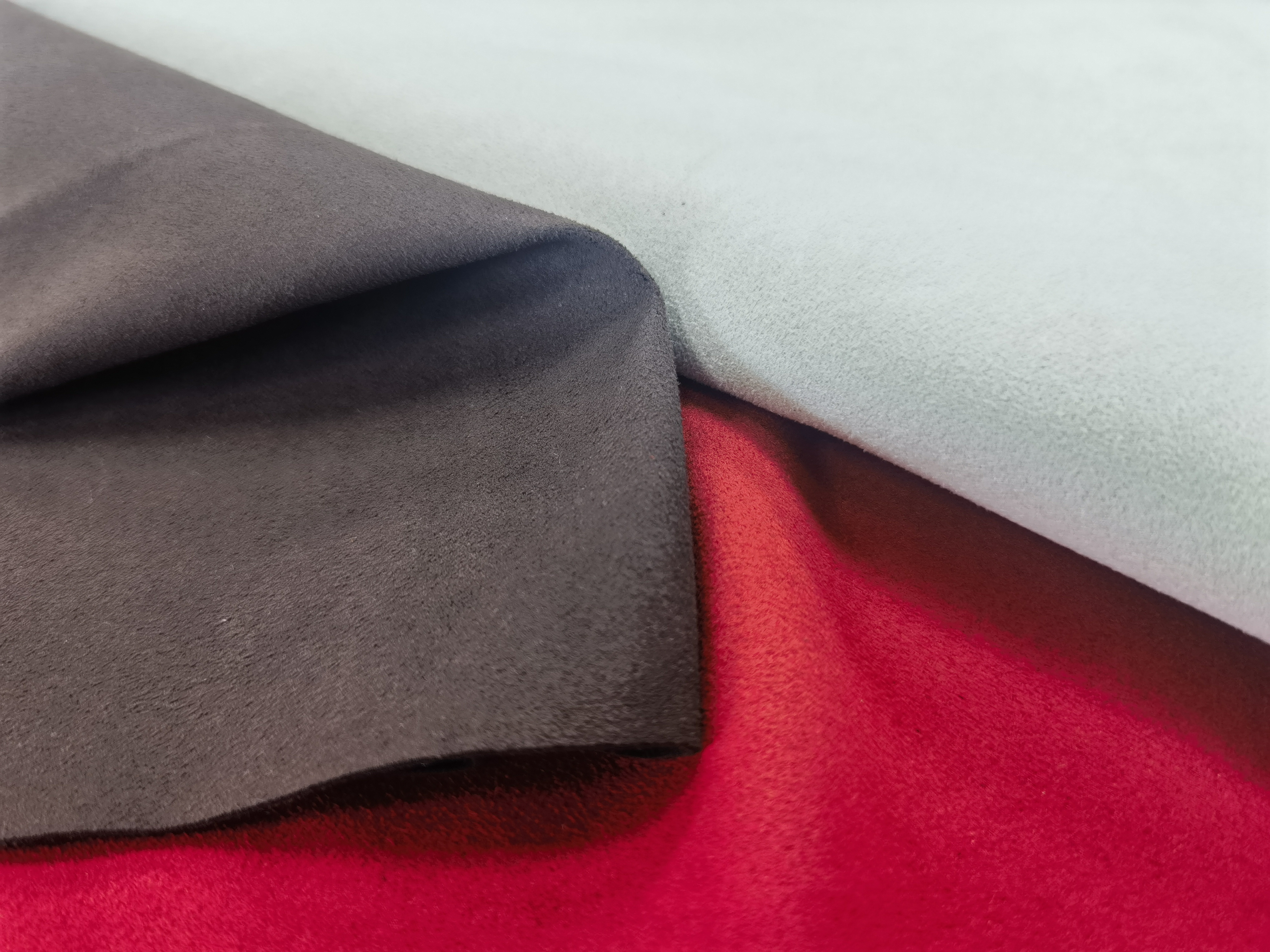 New fashion waterproof suede leather surface fabric vinyl upholstery fabric for car upholstery/sofa making