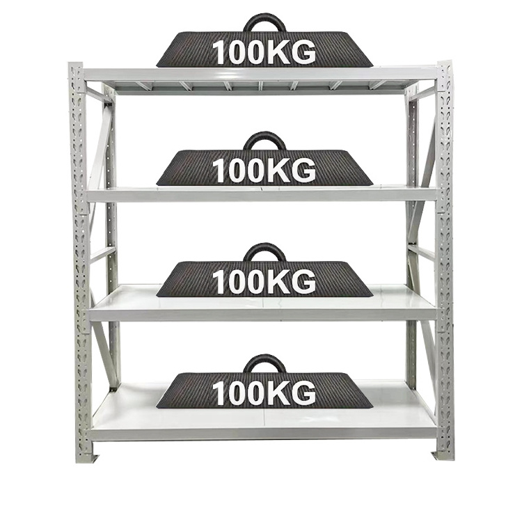 Hot Selling Cheap Multi Layer Metal Industrial Storage Shelf Garage Warehouse Rack