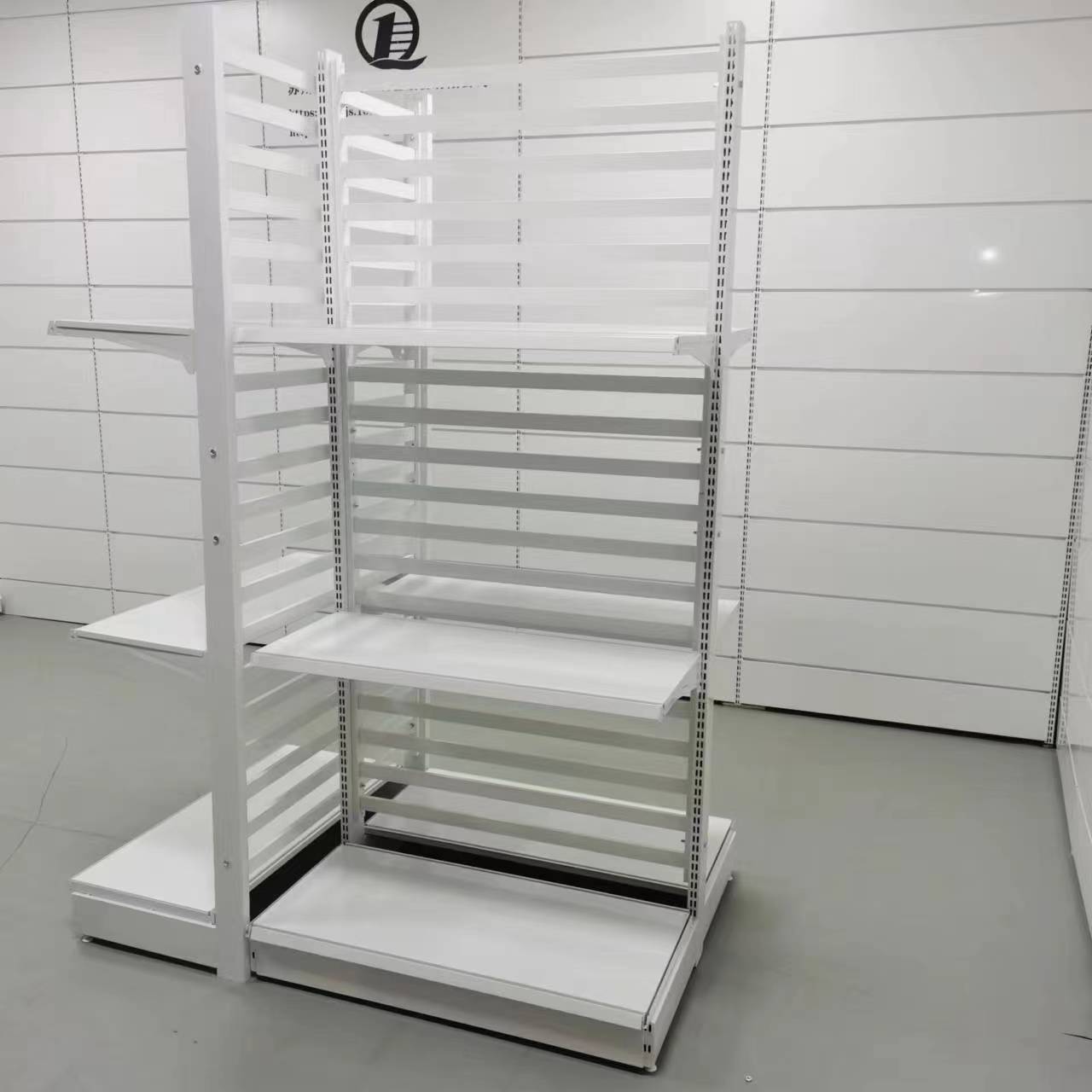 Light Duty Single Double Sided Steel Supermarket Shelves Retail Display Stand For Small Things