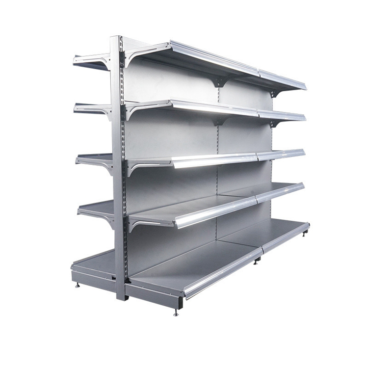 Heavy Duty Convenience Store Shop Super Market Supermarket Display Shelves For Grocery Store