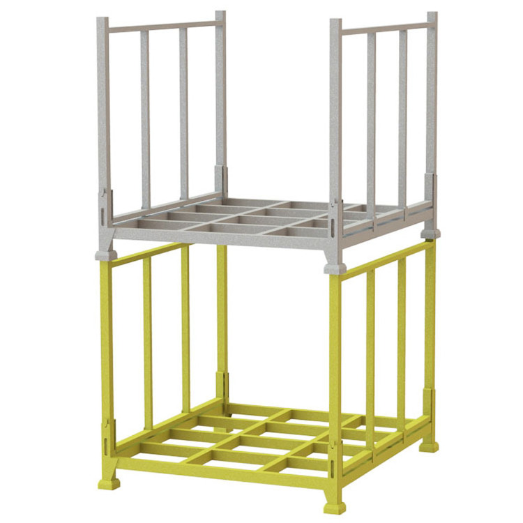 Heavy Weight Metal Industrial Warehouse Storage Portable Stacking Racks Shelves