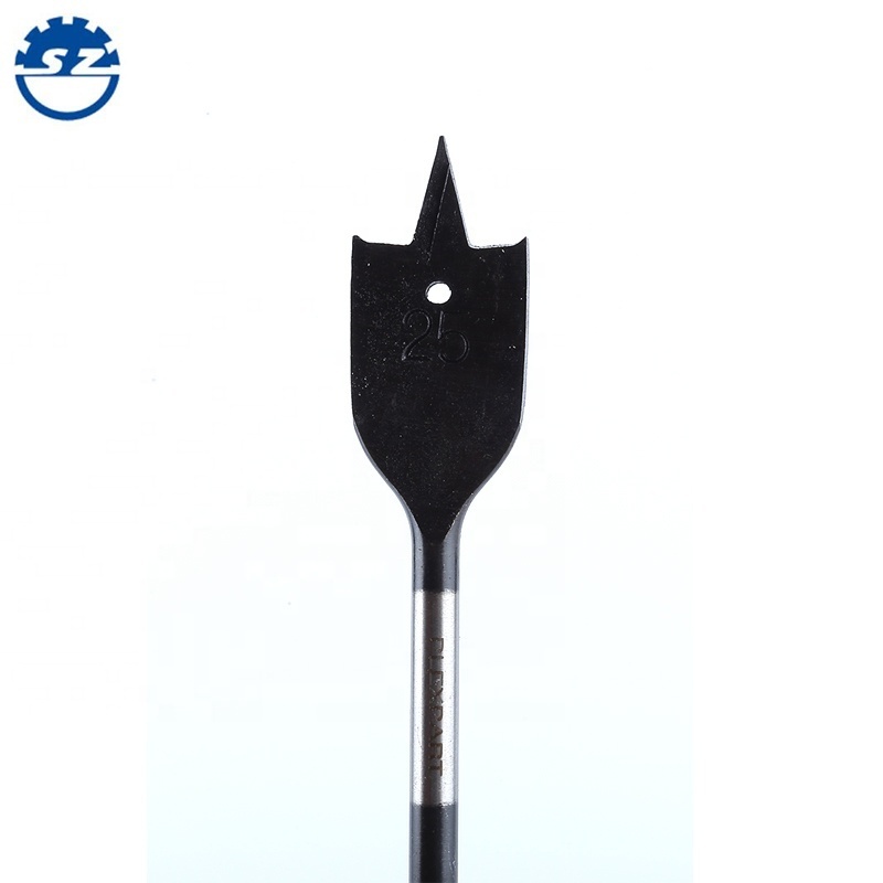 High Carbon Steel Hex Shank Spade Flat Wood Drill Bit