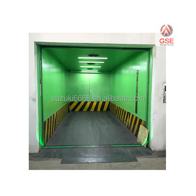 Guangdong GSE Best Selling 1-8 tons cheap cargo lift price | small freight elevator price | used cargo elevator