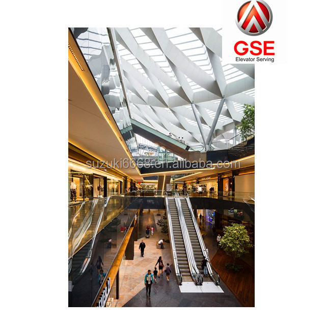 30 and 35 degrees 1000mm Two way Operation Indoor / Outside Escalator Parallel Escalator Commercial Building escalator for Sale